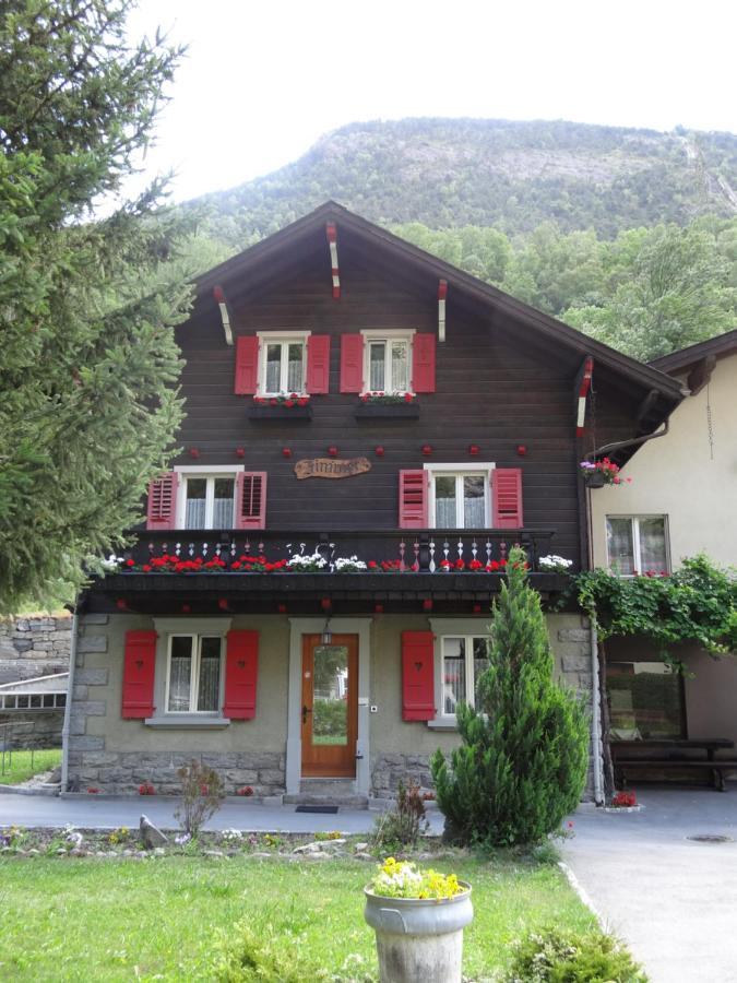 Zimmervermietung Ackersand Stalden Exterior foto